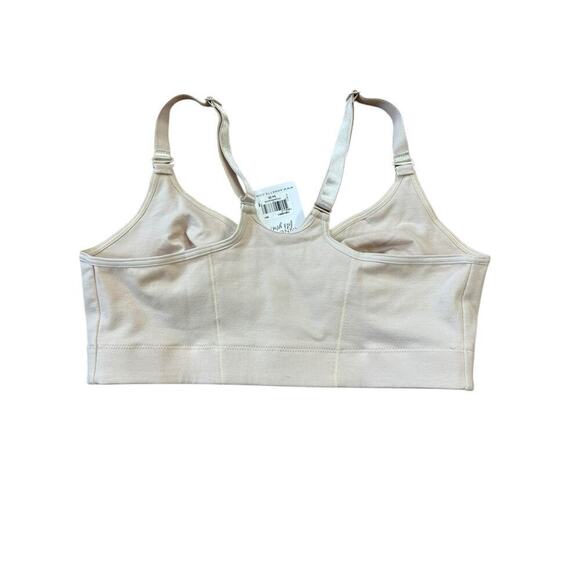 Annette Post Surgical Softcup Wire Free Bra Womens 34C Nude Undergarment Comfort - Picture 2 of 9